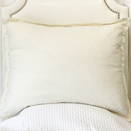 Huge Dutch Euro Pillow - Eggshell