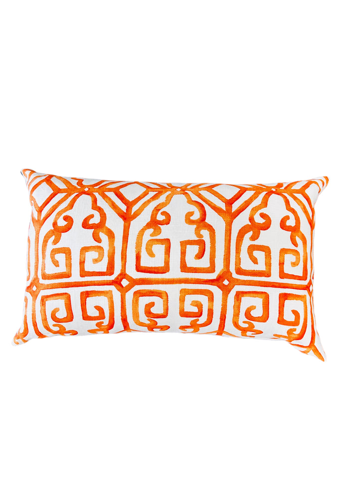 Trellis Orange Lumbar