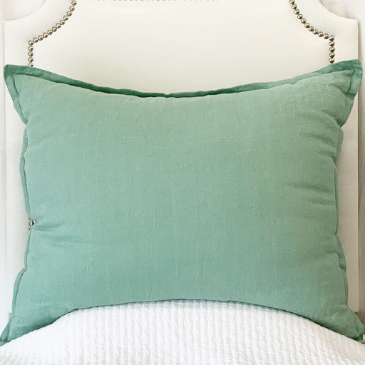 Huge Dutch Euro Pillow- Spring Green
