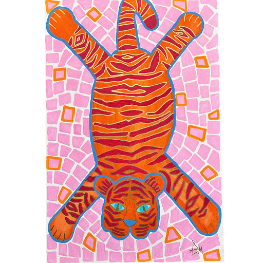 Tiger Hide - 24"W x 36"H