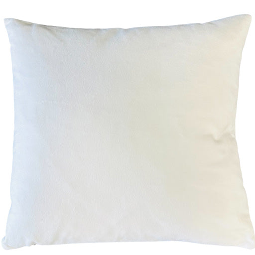 Bella White Pillow - 22"