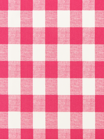 Fabric Swatch - Buffalo Check - Hot Pink