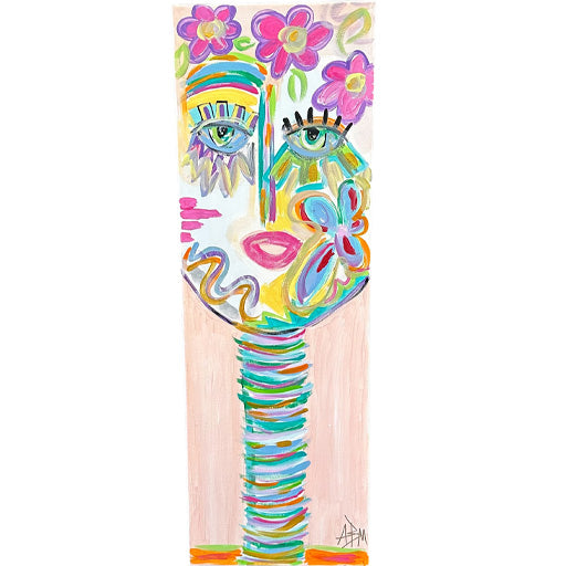 Colorful Make-up Diva - 10"W x 30"H