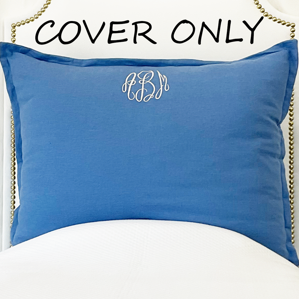 Huge Dutch Euro Cover - Marine Linen (Insert Not Included)