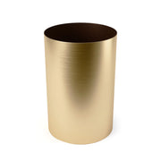 Metallic Wastebasket - Gold