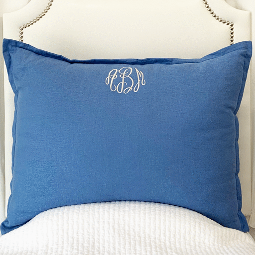 Huge Dutch Euro Pillow - Marine Linen