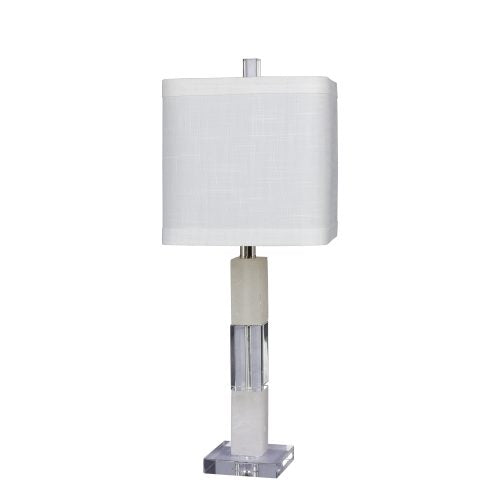 Marble Square Column Lamp