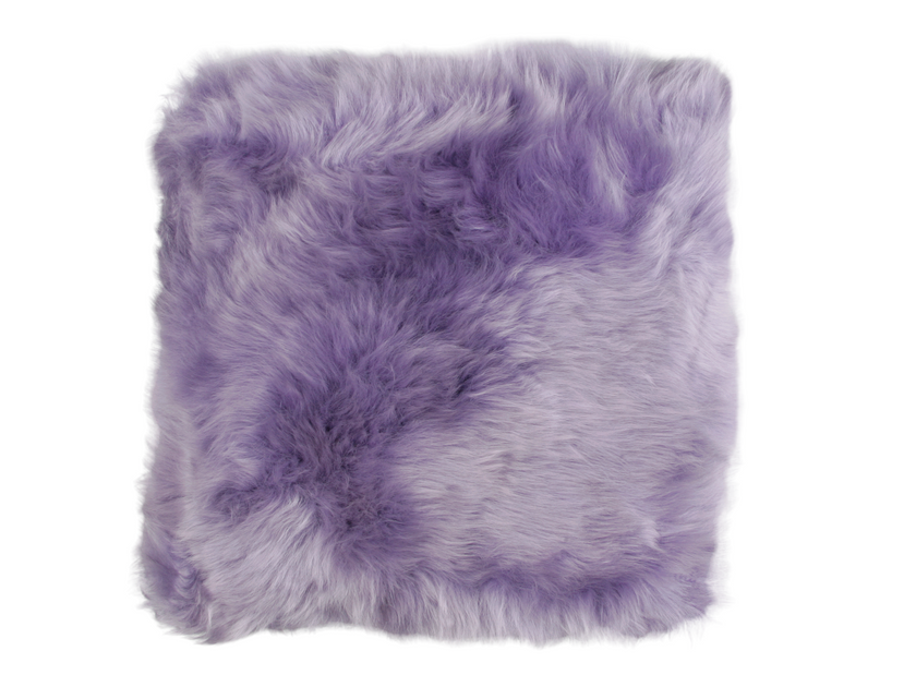 Lavender fluffy pillow hot sale