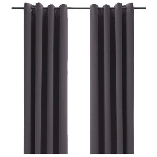 Black Out Drapery Panels (Pair) - Gray