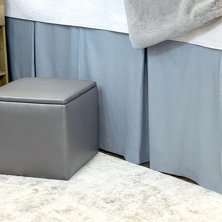 Bed Skirt Panel - Sky