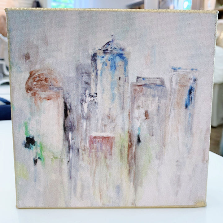 Birmingham Painting by Shannon Harris Art - 6" x 6"