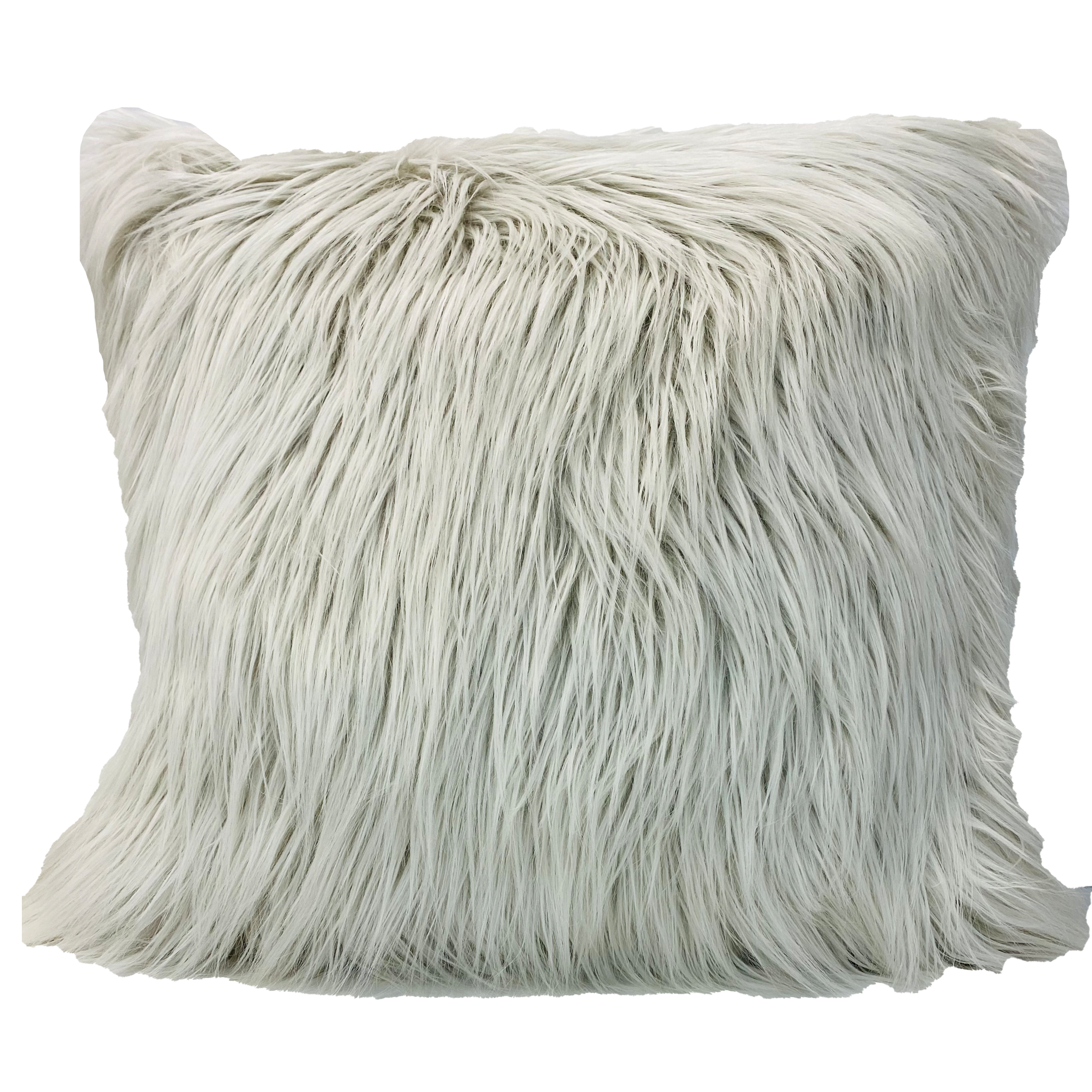 Mia Furry Shag Pillow Square- Dorm Pillows | Dorm Decor