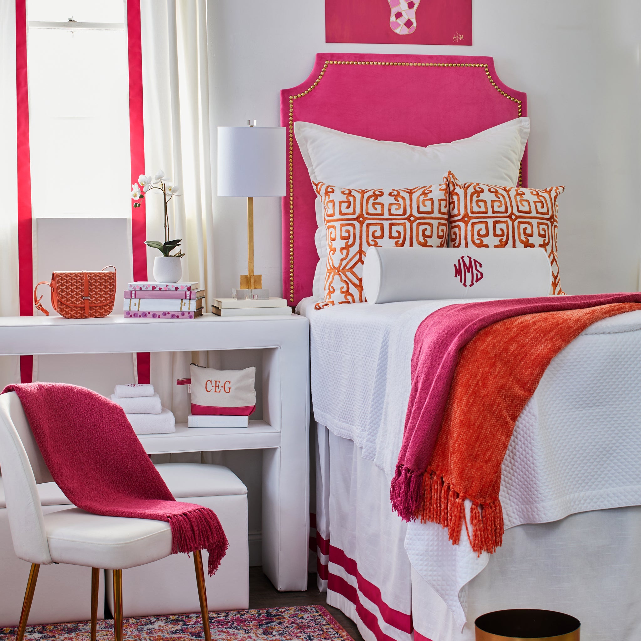 2024 Trellis Orange and Pink
