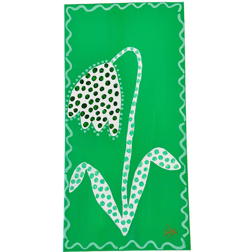 Grown Green "A" - 10"W x 20"H