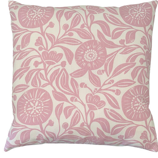 Happy Floral Pillow - 22"