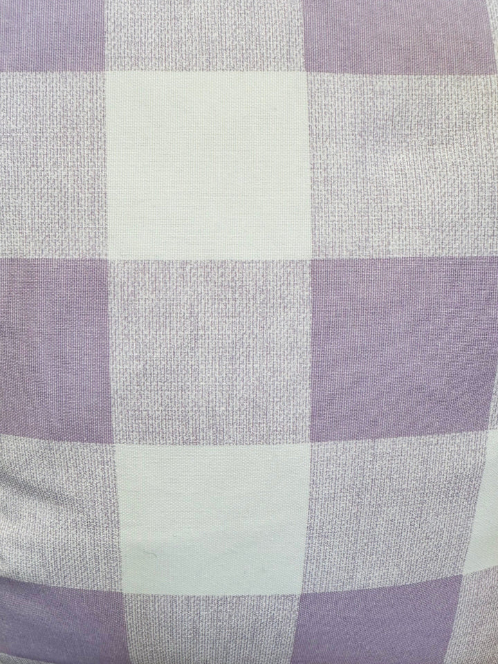 Fabric Swatch - Buffalo Check - Lavender