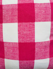 Fabric Swatch - Buffalo Check - Hot Pink