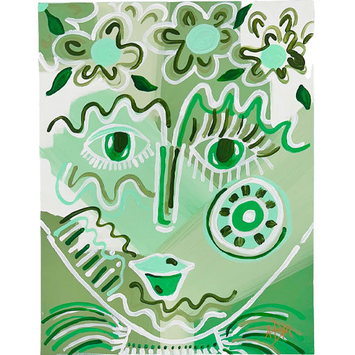 Mrs. Green - 14"W x 18"H