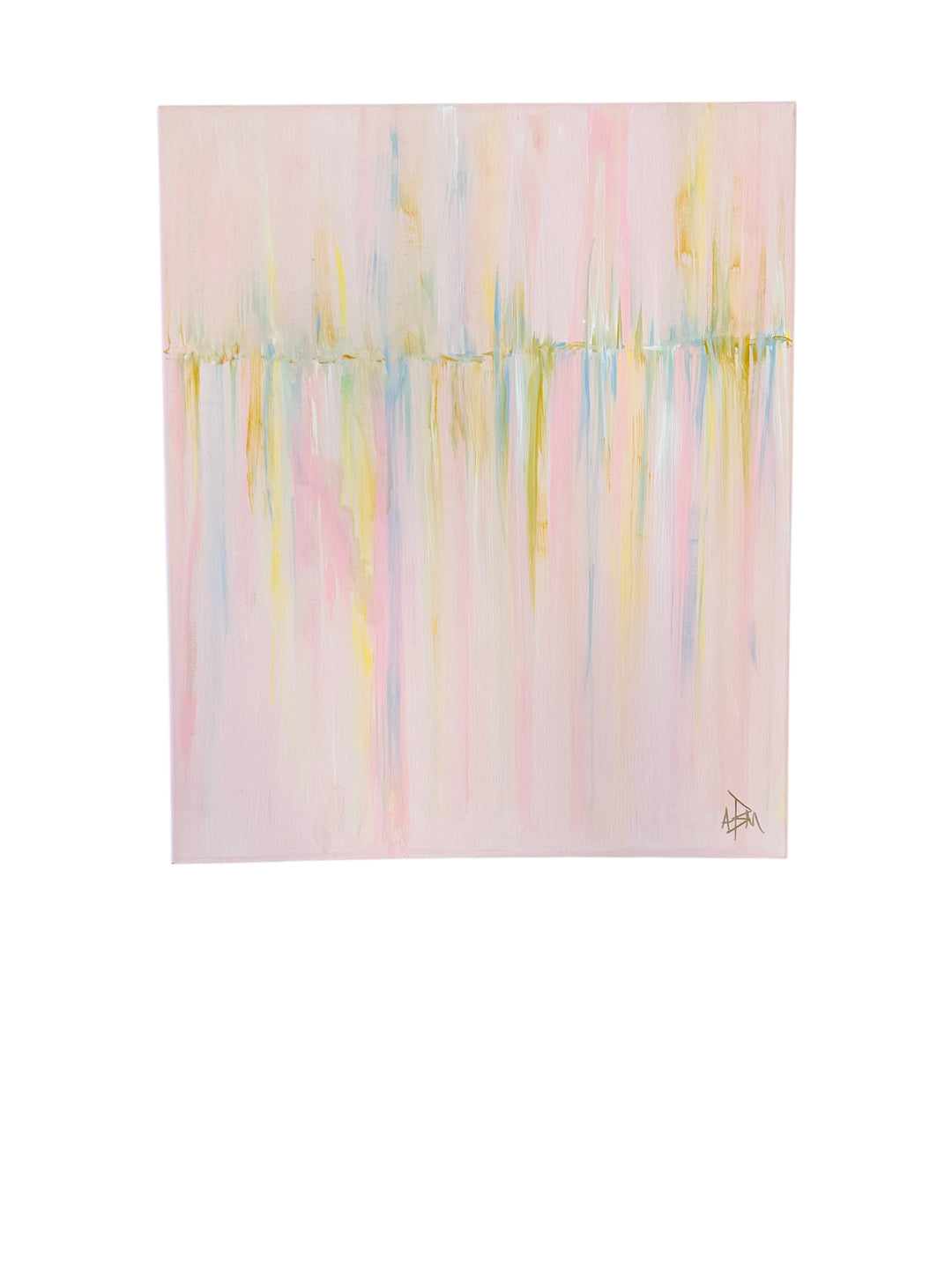 Customized Heartbeat Painting 30"W x 40"H