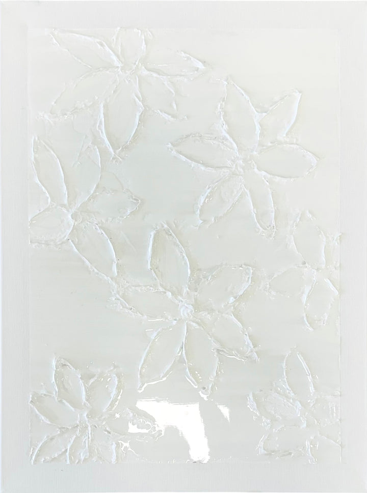 Resin Fleurs - 18"W x 24"H