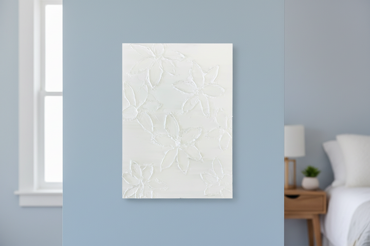 Resin Fleurs - 18"W x 24"H