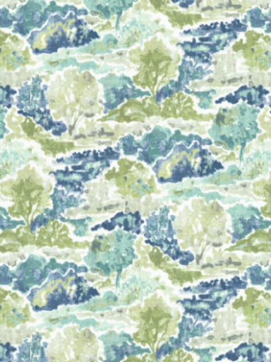 Fabric Swatch - Monet's Garden