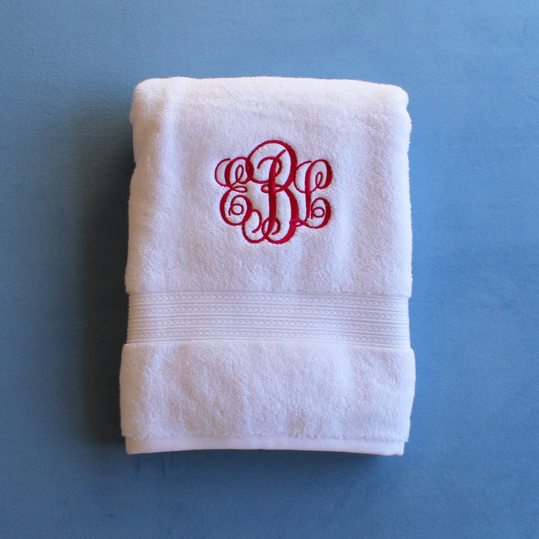 Simple Cotton Hand Towel - White