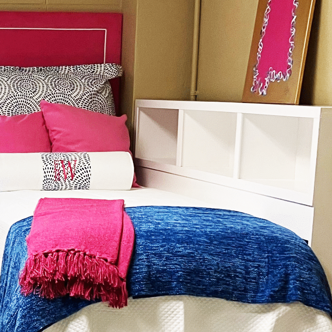 Bed Shelf - White - Deliver to Ole Miss