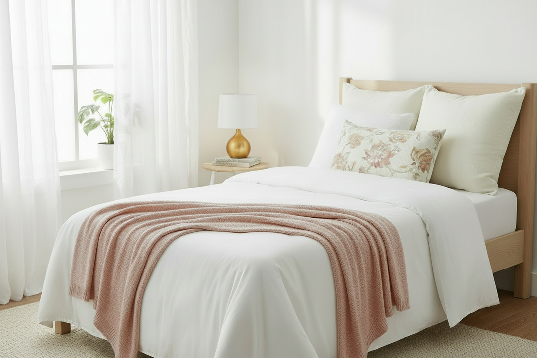 Camille Pillow - Lumbar Soft Pink
