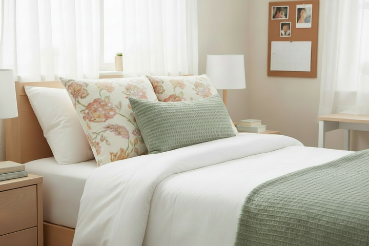 Camille Pillow - 22" Soft Pink