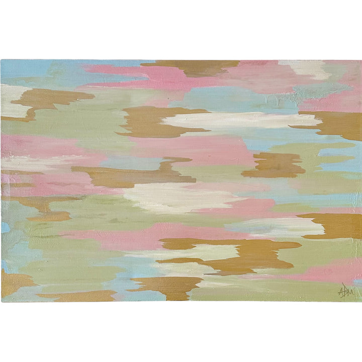 Camo Sunset - 36"W x 24"H