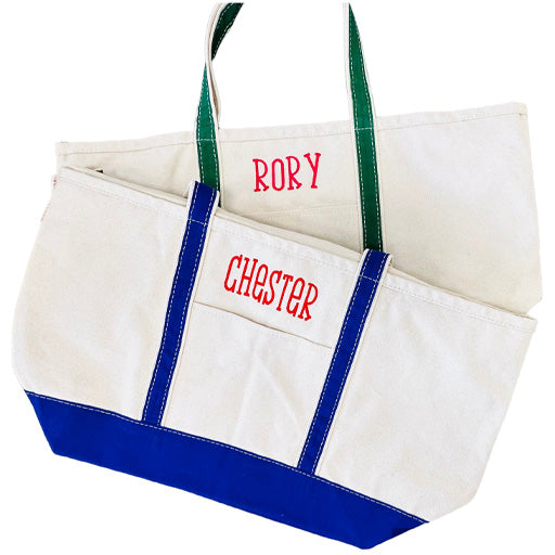 Monogrammed Large Classic Tote