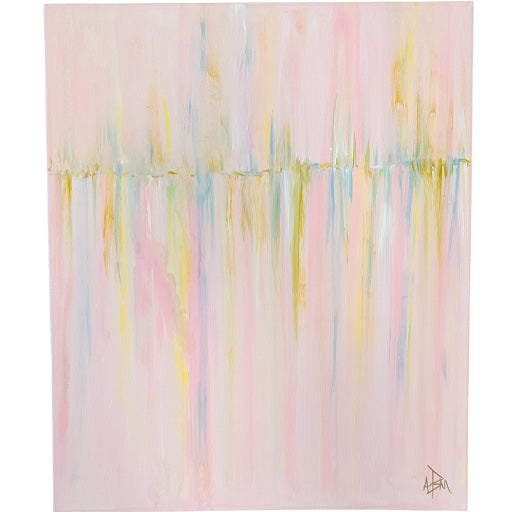 Customized Heartbeat Painting - 18"W x 24"H