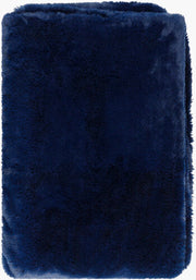 Fur Throw - Navy