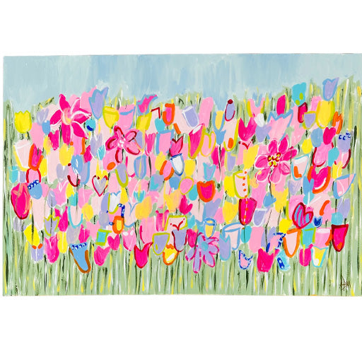Glorious Garden - 36"W x 24"H