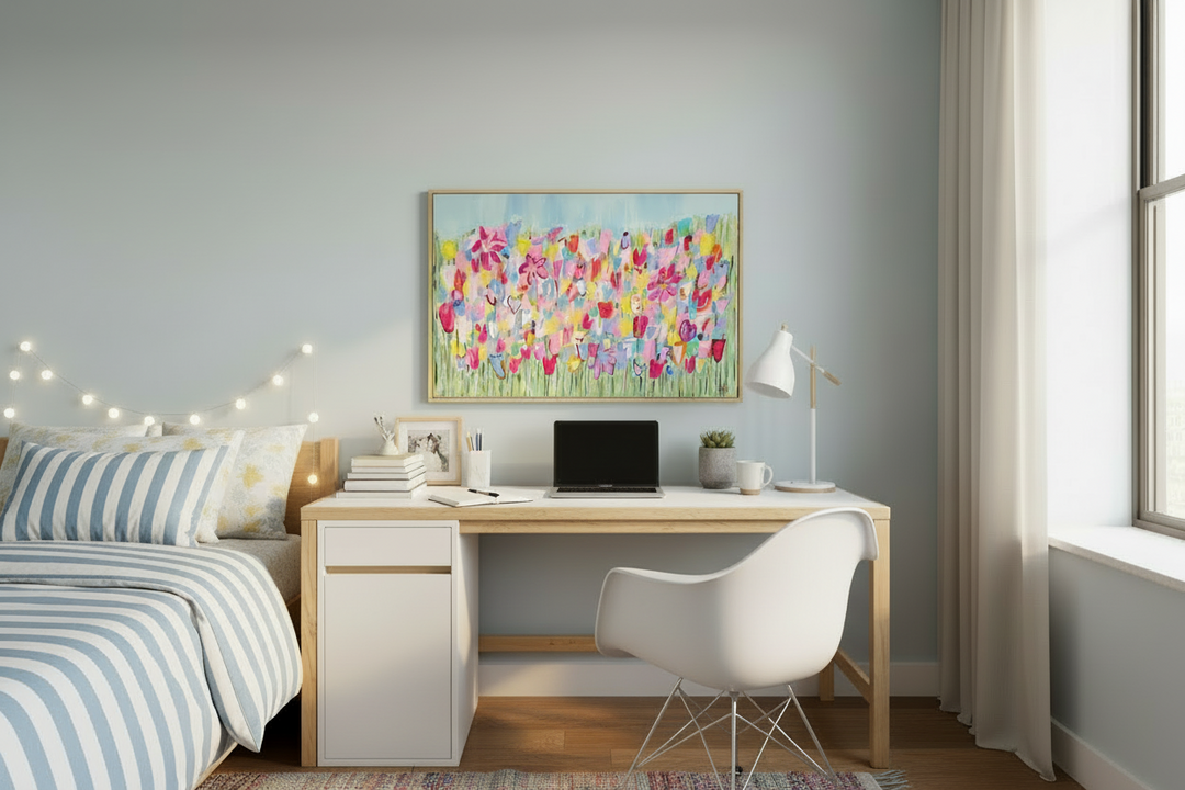 Glorious Garden - 36"W x 24"H