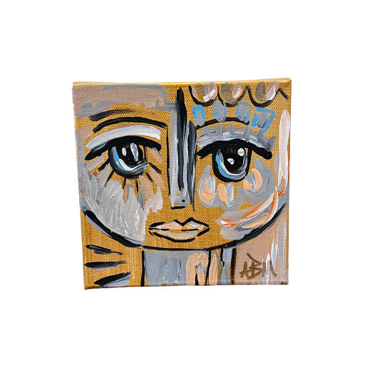 Goldie Diva - 6" x 6"