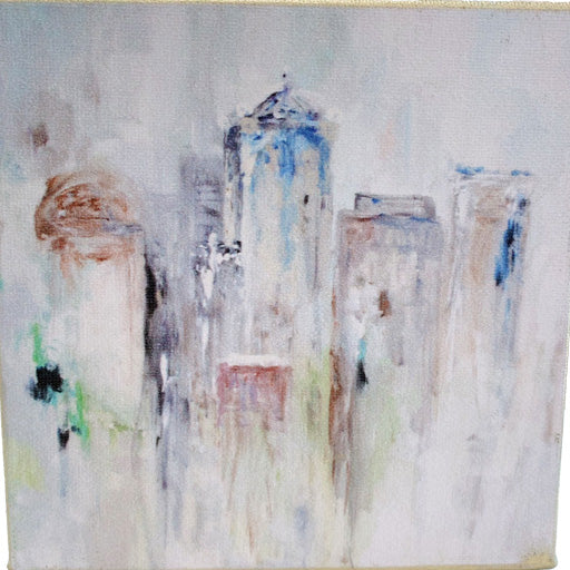 Birmingham Painting by Shannon Harris Art - 6" x 6"