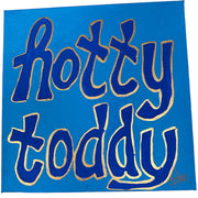 Hotty Toddy Blue on Blue - 12" x 12"