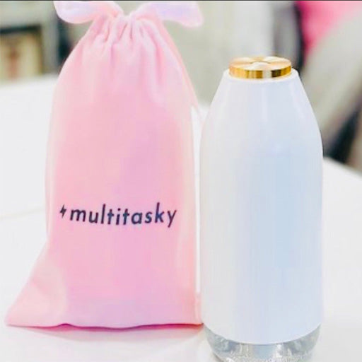 Multitasky Spa Humidifier Lamp White – Dorm Decor