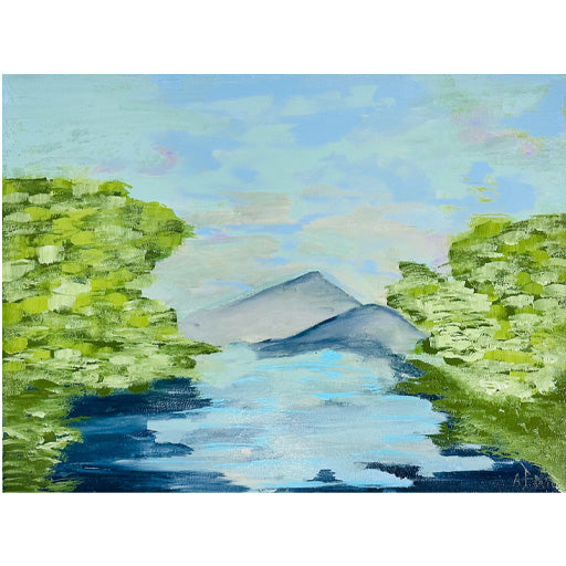 Landslide - 24"W x 18"H