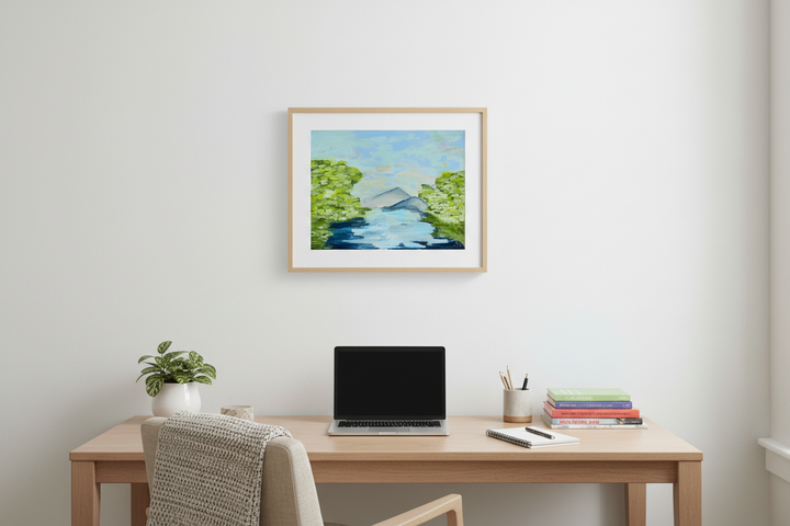 Landslide - 24"W x 18"H