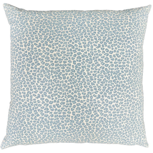 Light Blue Jag Pillow - 22"