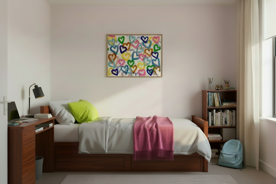 Love My Hearts - 9"W x 12"H