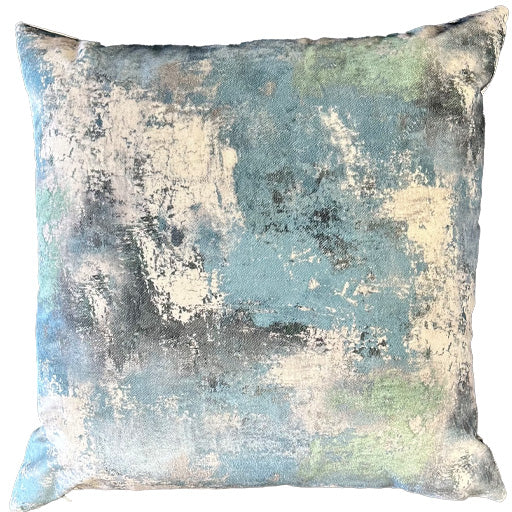 Marissa Blue Pillow - 22"