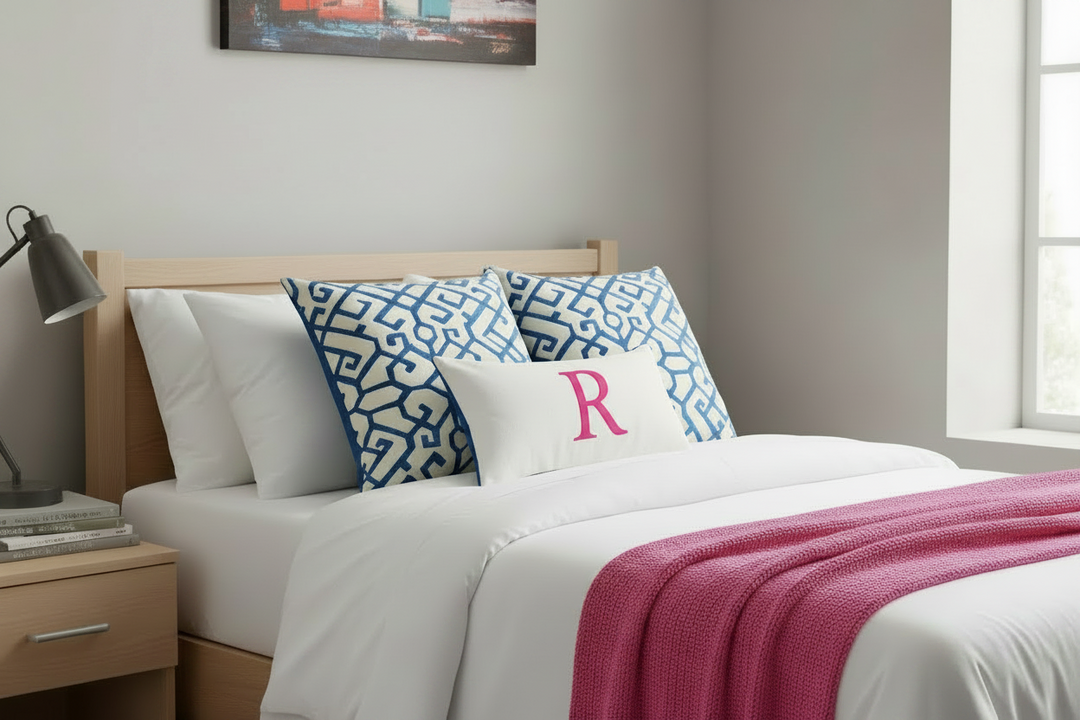 Matrix Cobalt Pillow - 22"