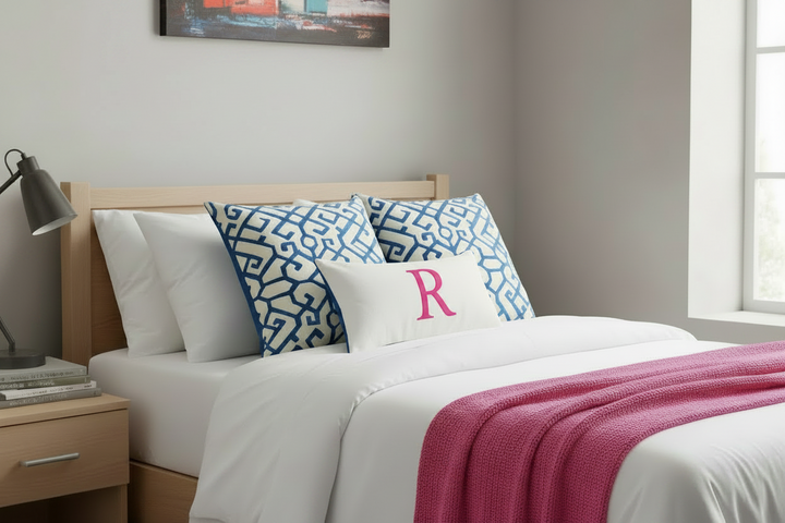 Matrix Cobalt Pillow - 22"