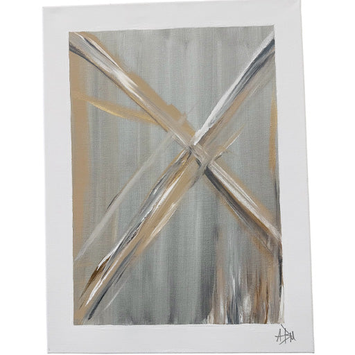 Neutral Vibes A - 18"W x 24"H