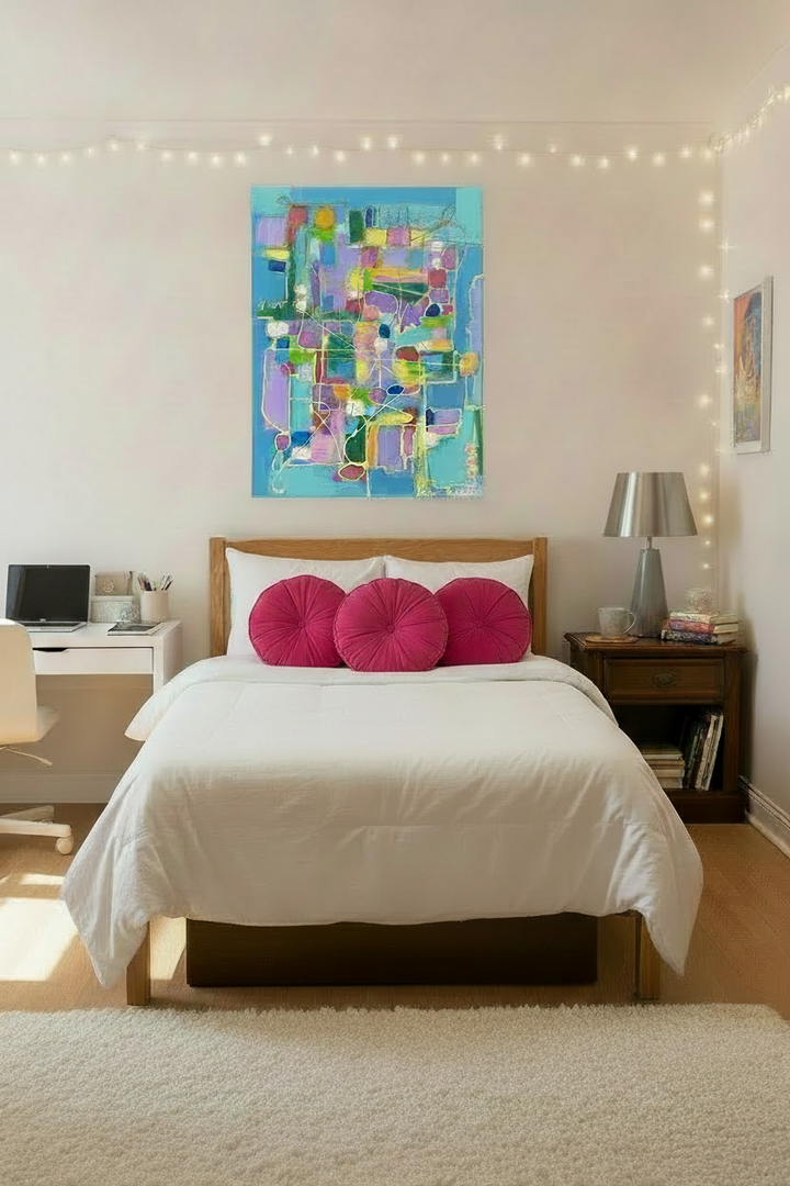 Rubik's Color B - 18"W x 24"H