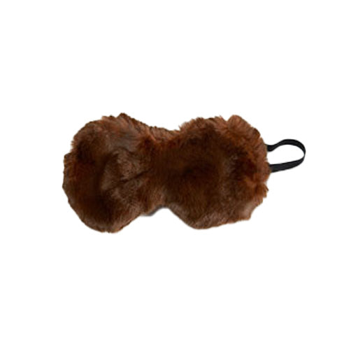 Fur Eye Mask - Sable